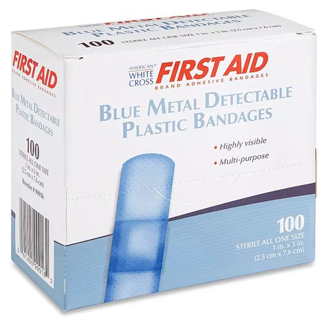 metal detectable band aids